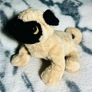 2006 Ganz WEBKINZ LIL KINZ Pug Puppy 9” Plush Toy- No Code